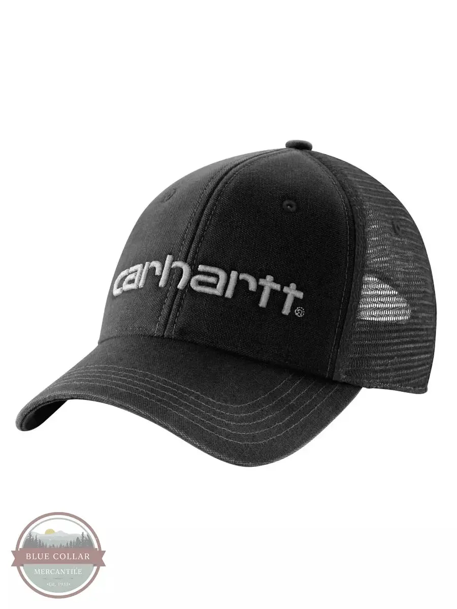 101195 Canvas Mesh-Back Logo Graphic Cap