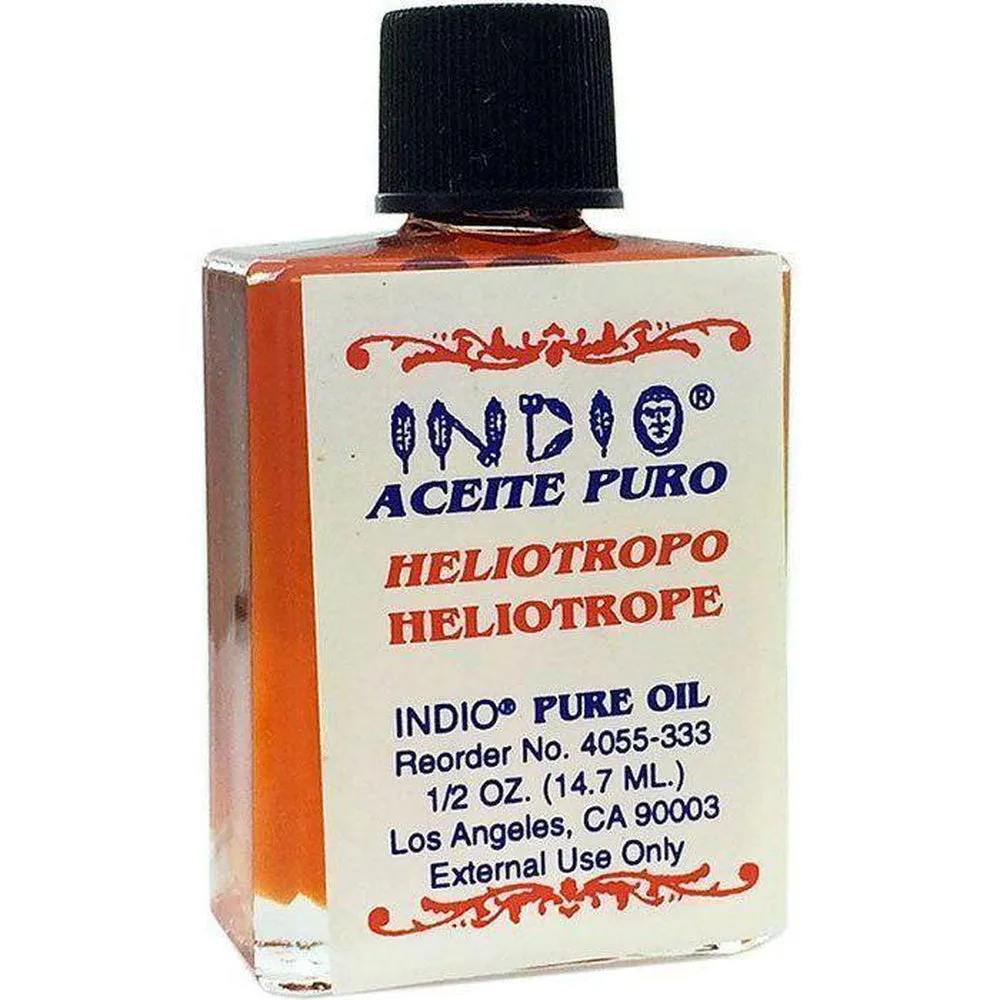 1/2 oz Indio Pure Fragranced Oil - Heliotrope