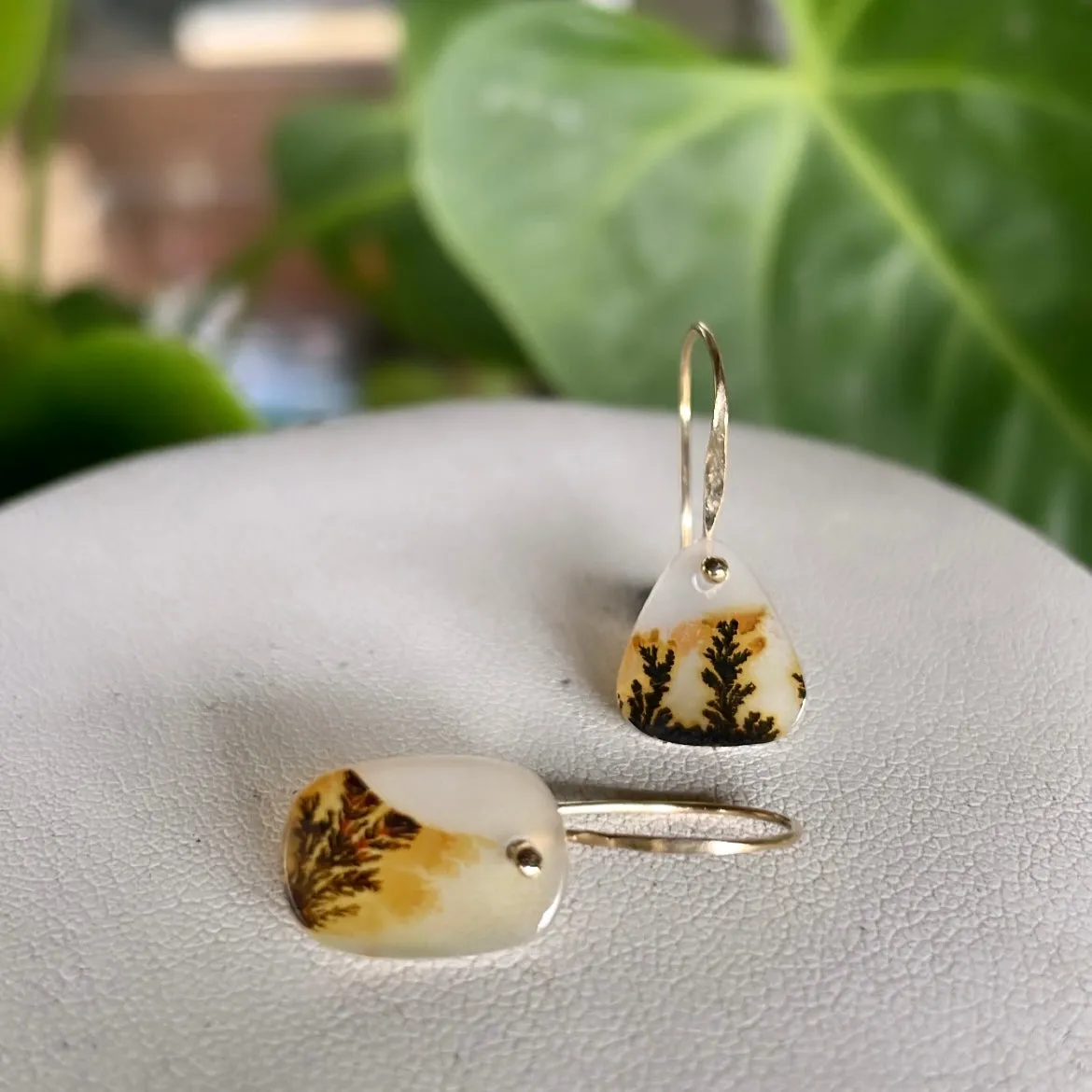 14k Sunset desert earrings