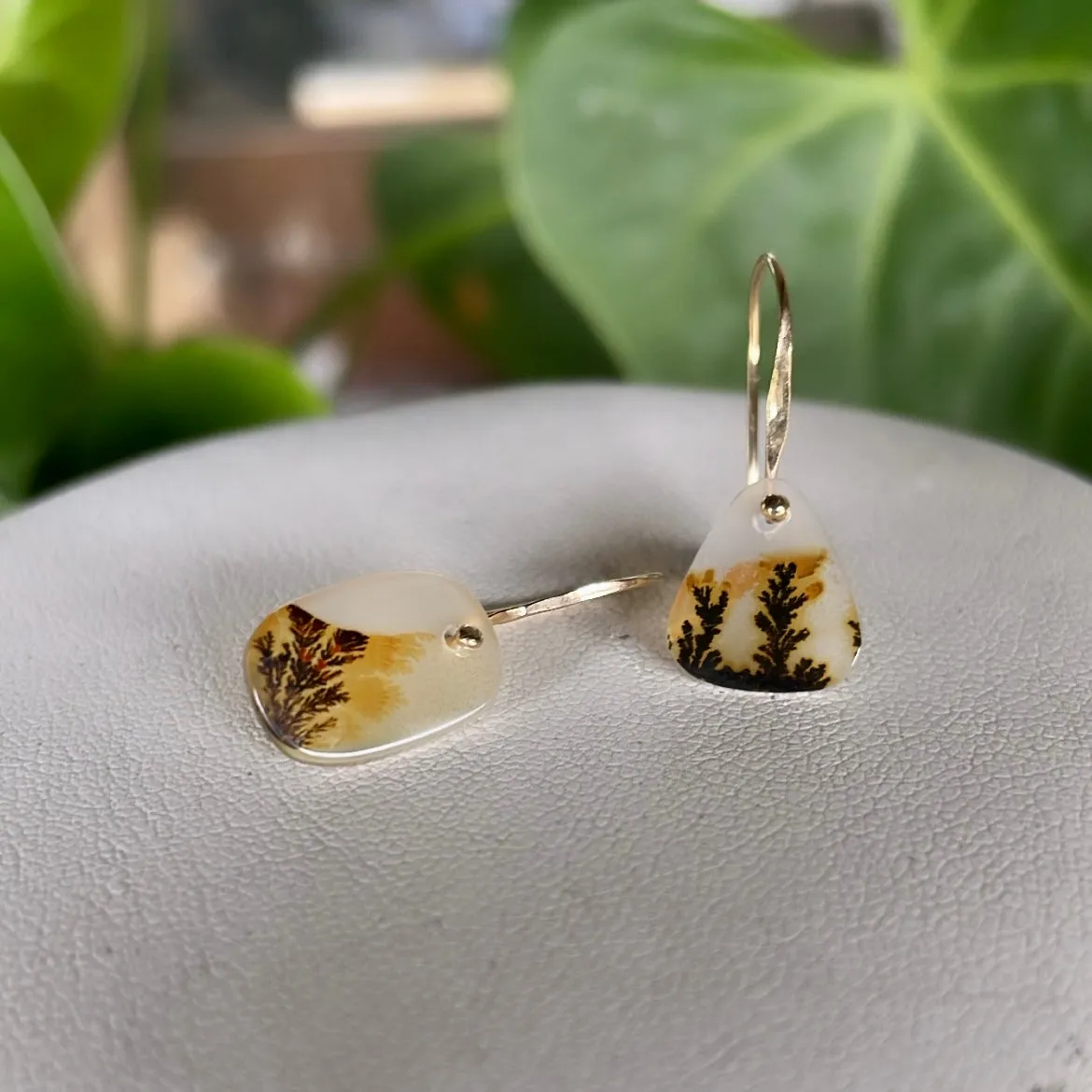 14k Sunset desert earrings