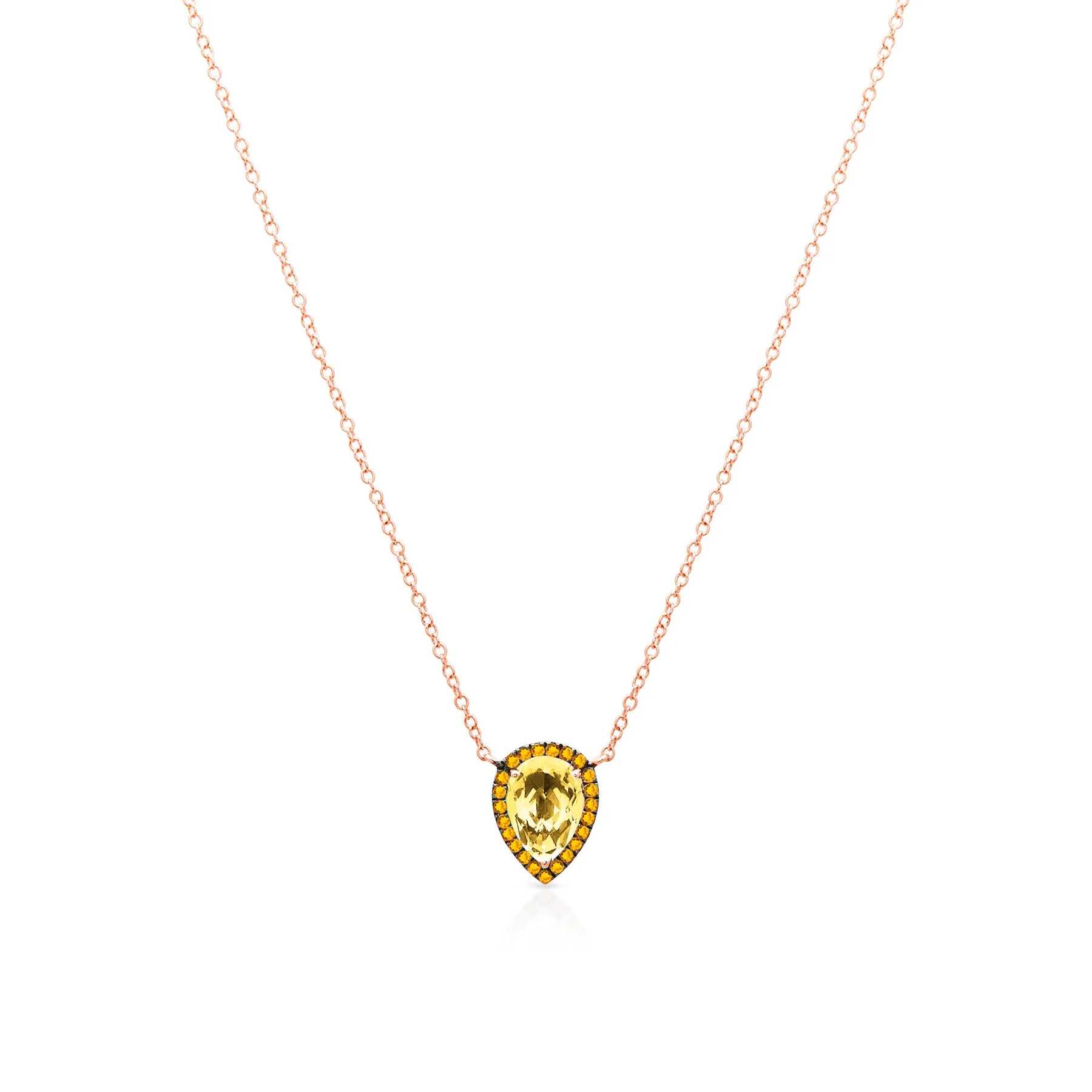 14KT Rose Gold Customize Your Own Sophie Necklace