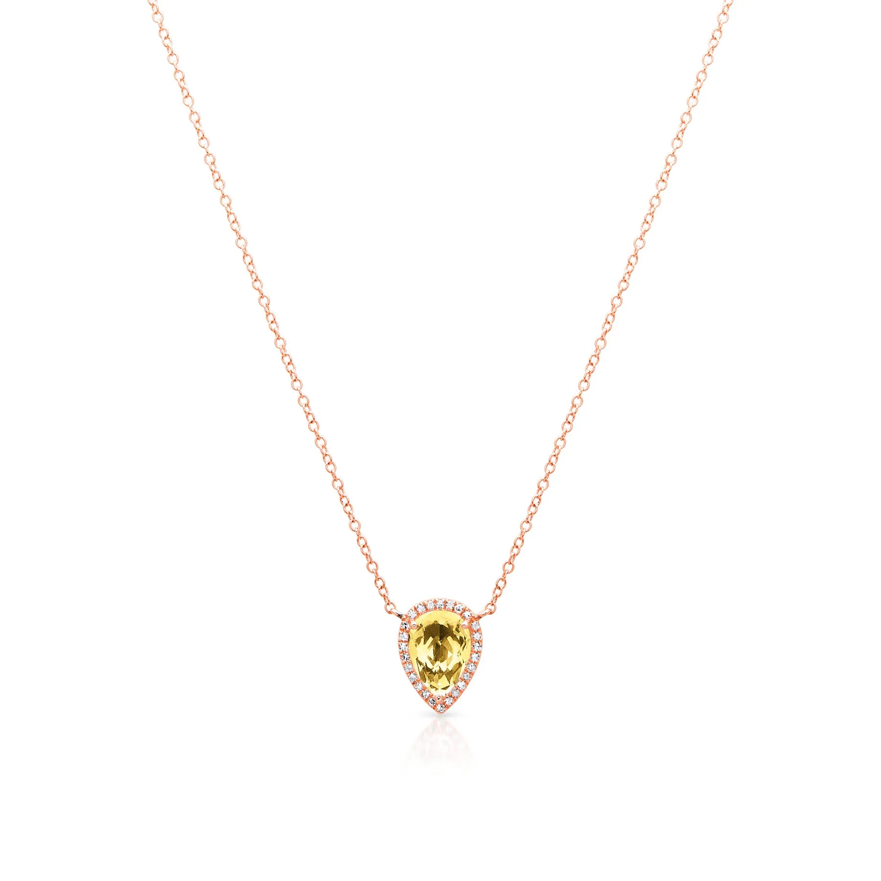 14KT Rose Gold Customize Your Own Sophie Necklace