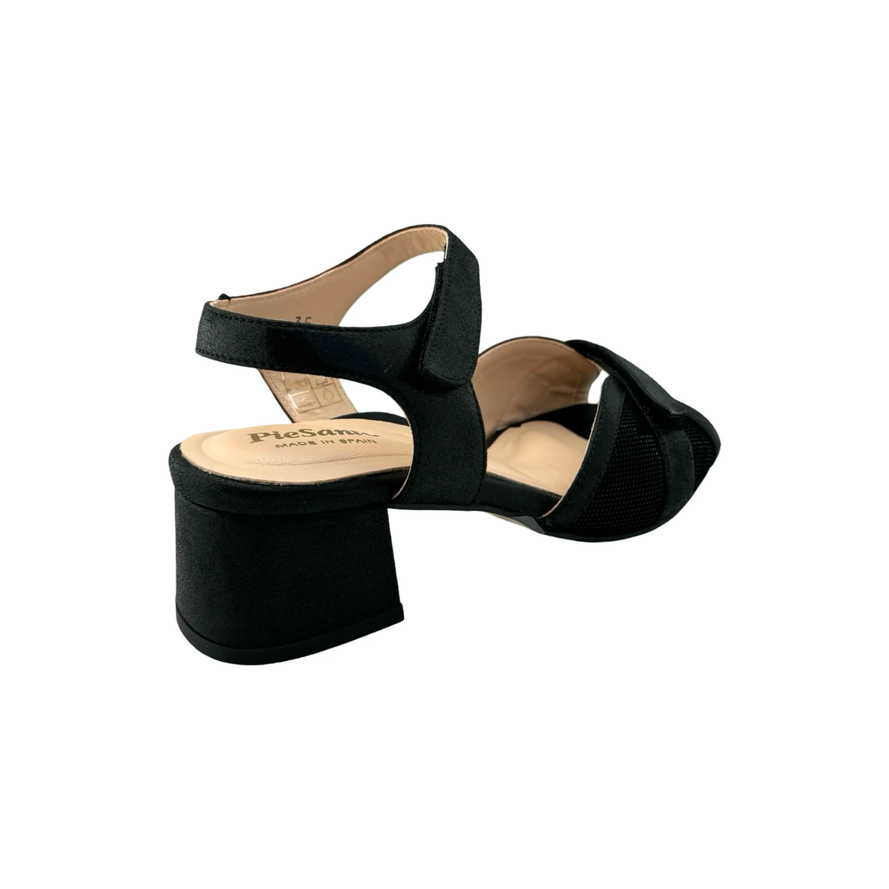 240031 Black Adjustable Sandal