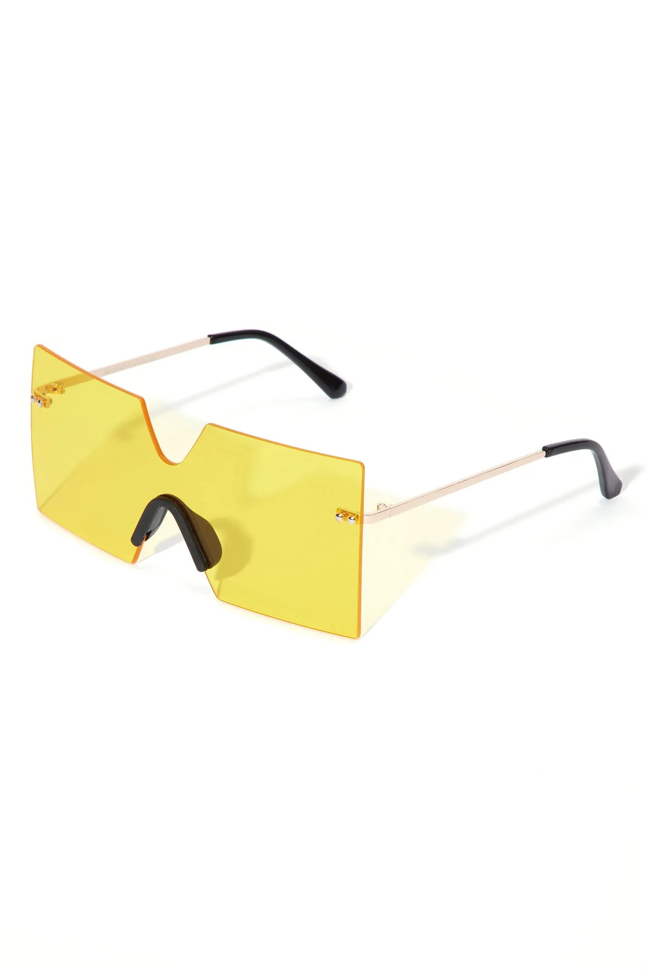 A List Status Sunglasses - Yellow