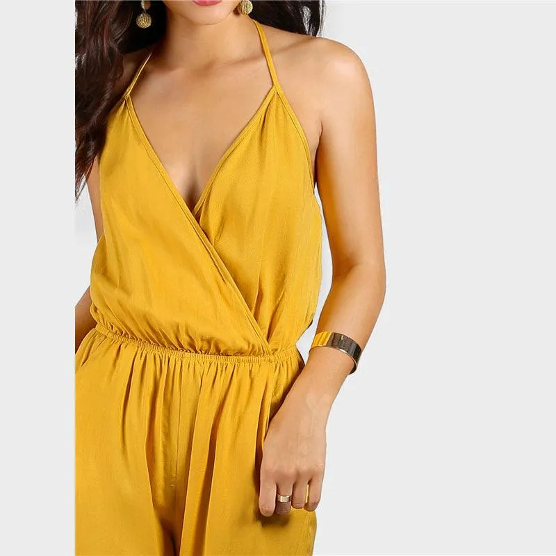 A RAY OF SUNSHINE JUMPSUIT