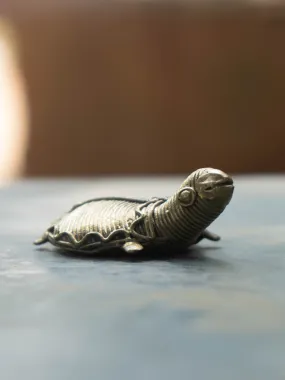 A Tortoise: A Dhokra Handicraft Marvel by Kunal Rana