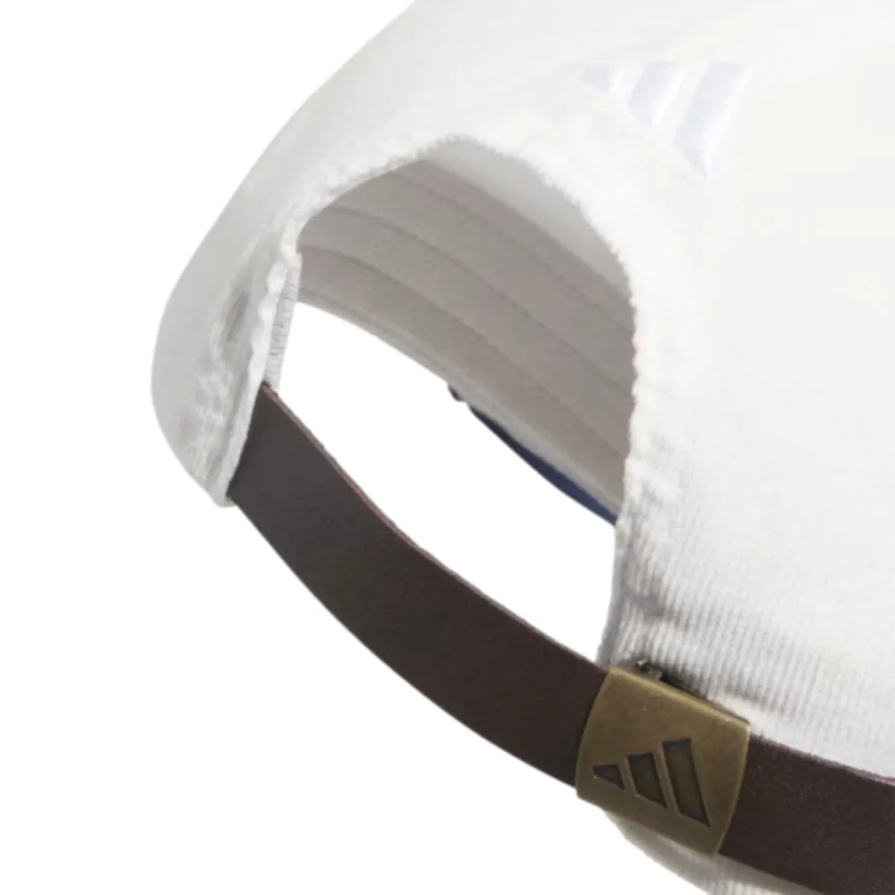 Adidas Leather cord Corduroy Golf Hat (White)