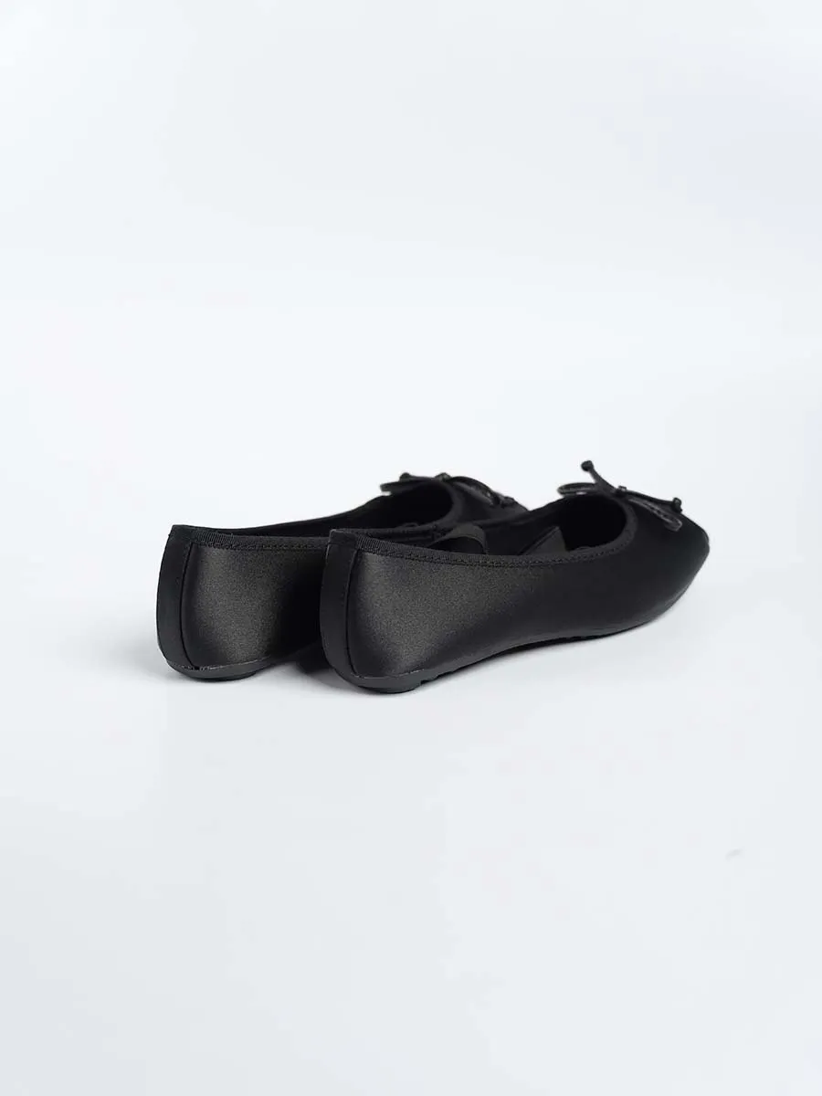 Allegra Ballerina Ribbon Flats