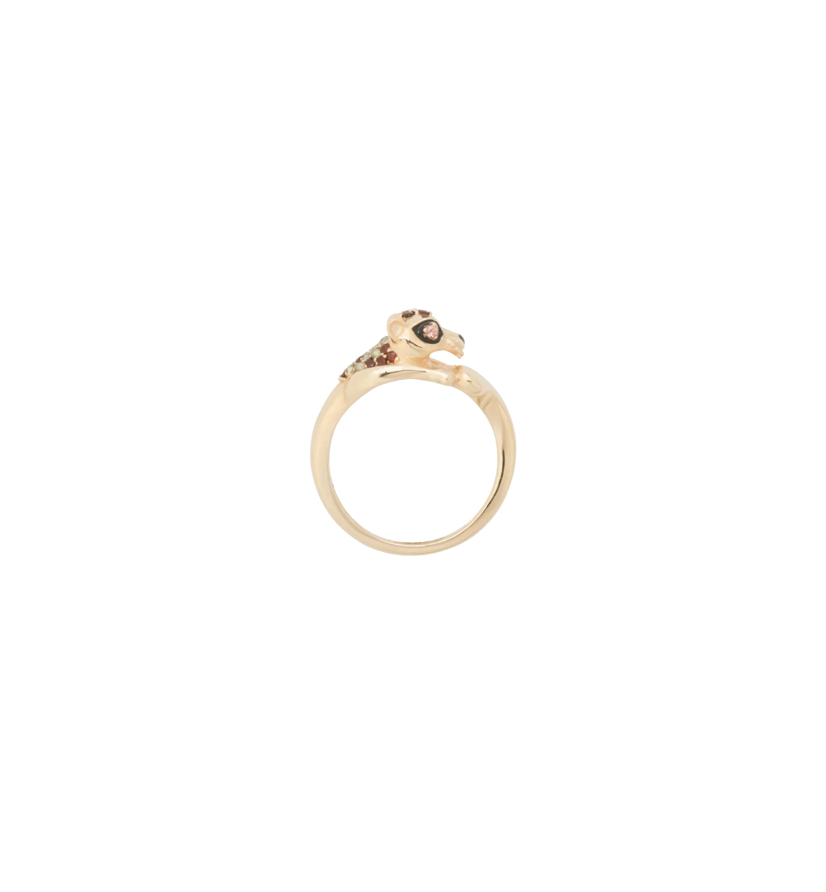 Antique Panther Ring 14K