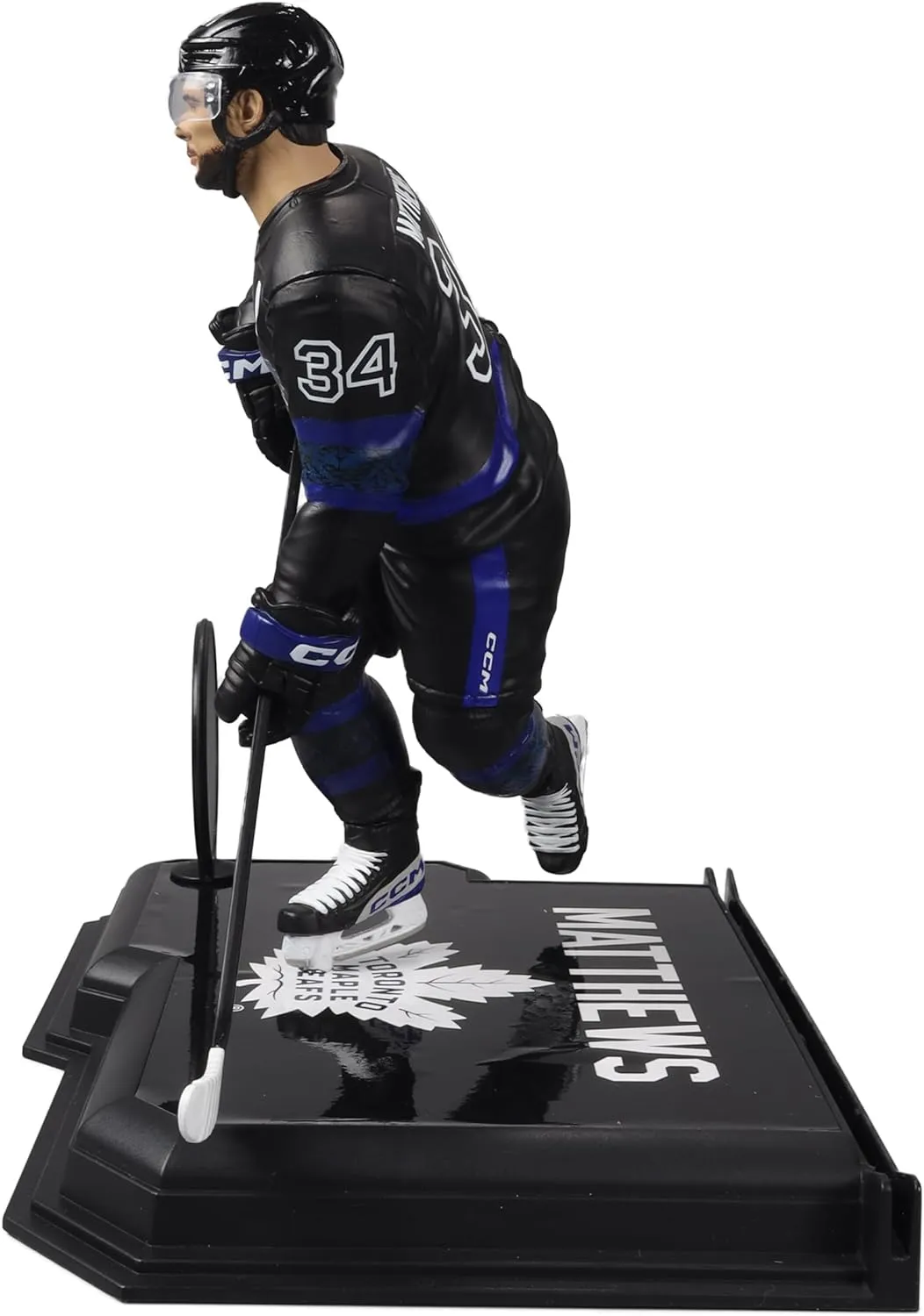 Auston Matthews Toronto Maple Leafs McFarlane’s SportsPicks NHL Legacy Series Figure #4 - Gold Label