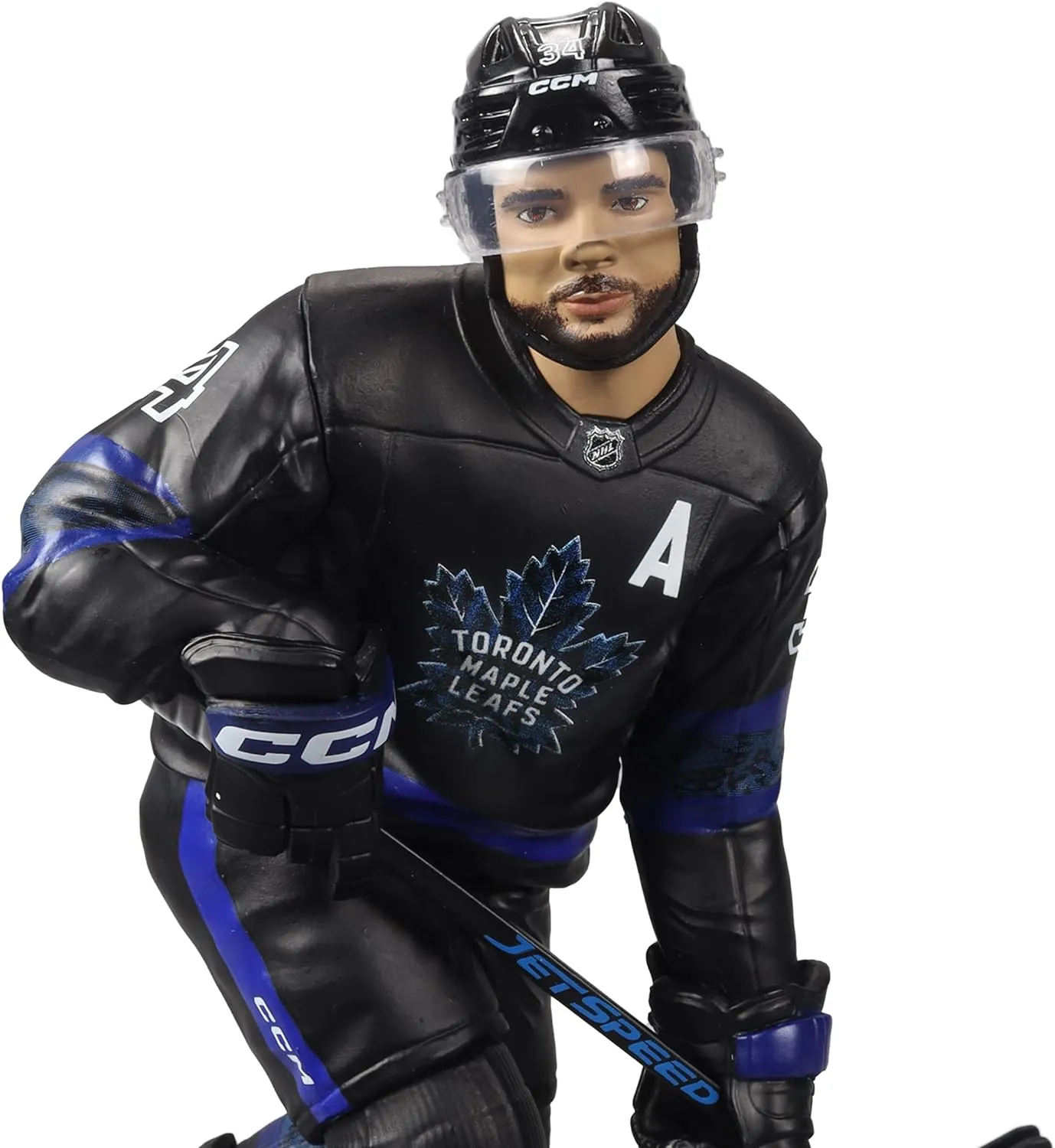 Auston Matthews Toronto Maple Leafs McFarlane’s SportsPicks NHL Legacy Series Figure #4 - Gold Label