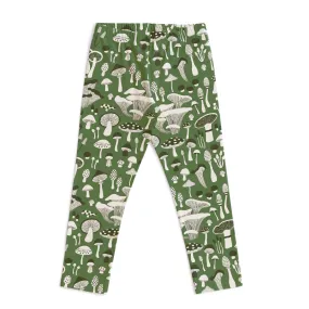 Baby Leggings - Fungi Green