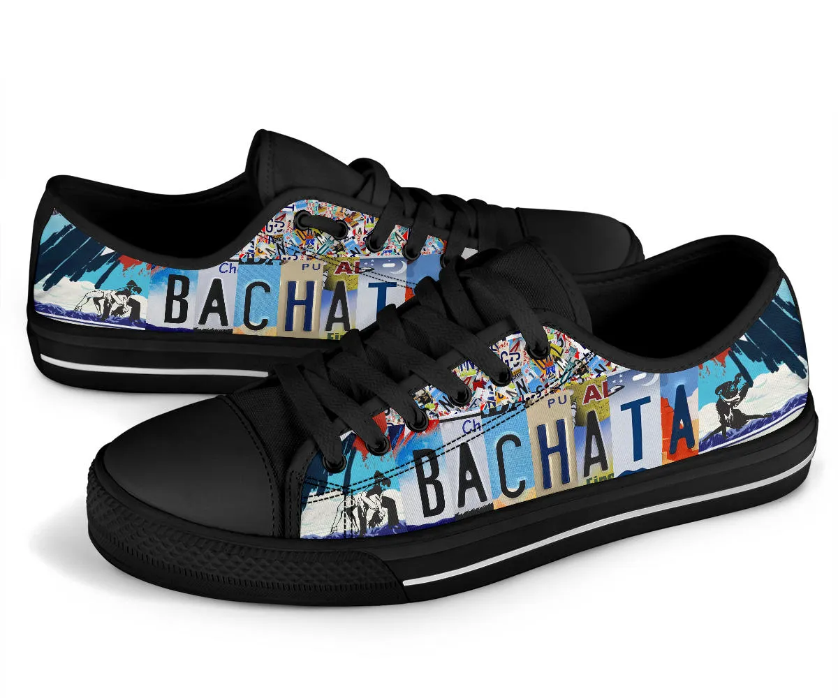 Bachata License Plate Shoes