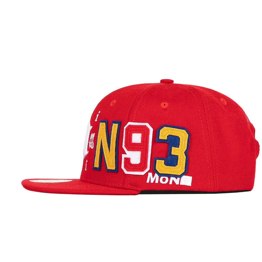 B.A.N Miami Exhibit A Snapback - Red