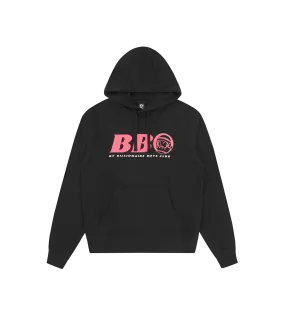 BB ASTRO SMALL LOGO POPOVER HOOD - BLACK/PINK LOGO