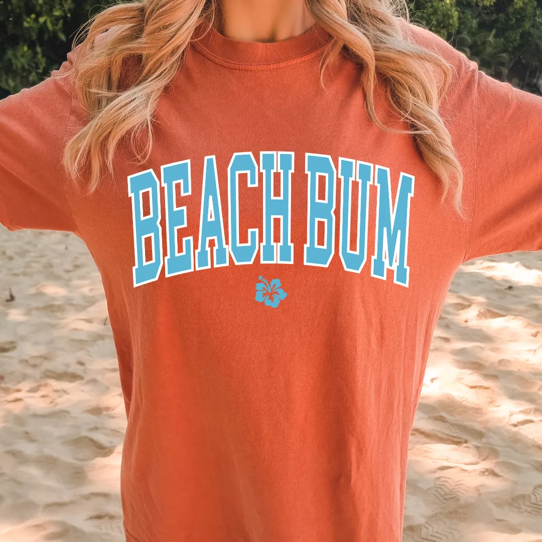 BEACH BUM VARSITY T-SHIRT