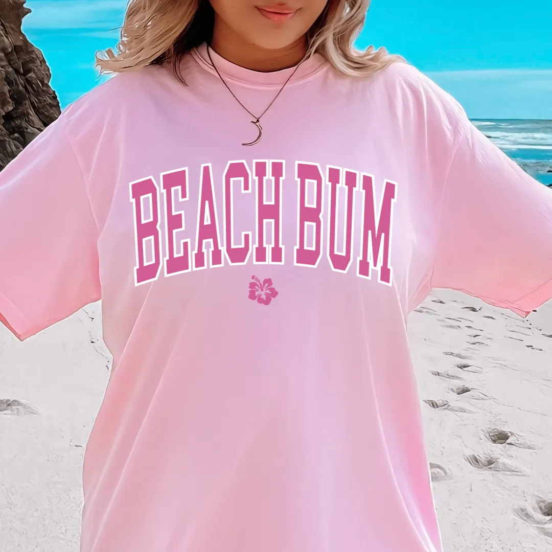 BEACH BUM VARSITY T-SHIRT