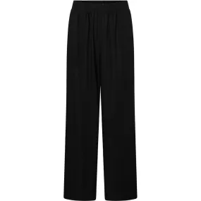 Beautiful Tara pants in delicious linen quality (RW) / 100020 - Black (Nero)