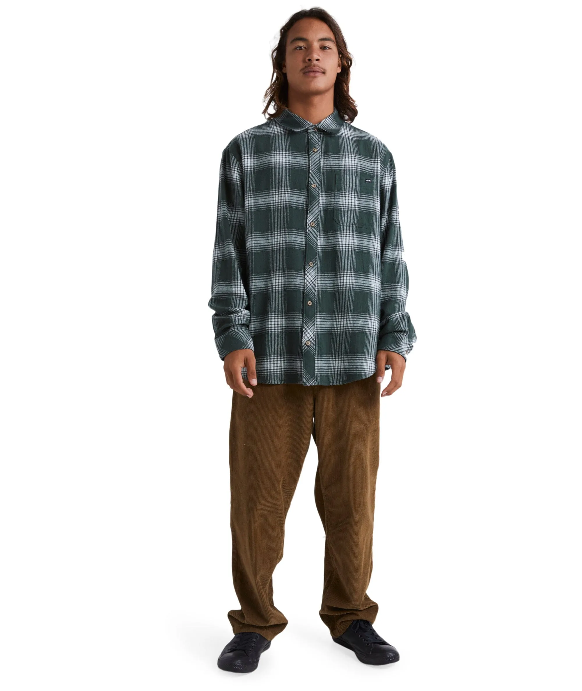 Billabong Coastline Flannel Long Sleeve Shirt