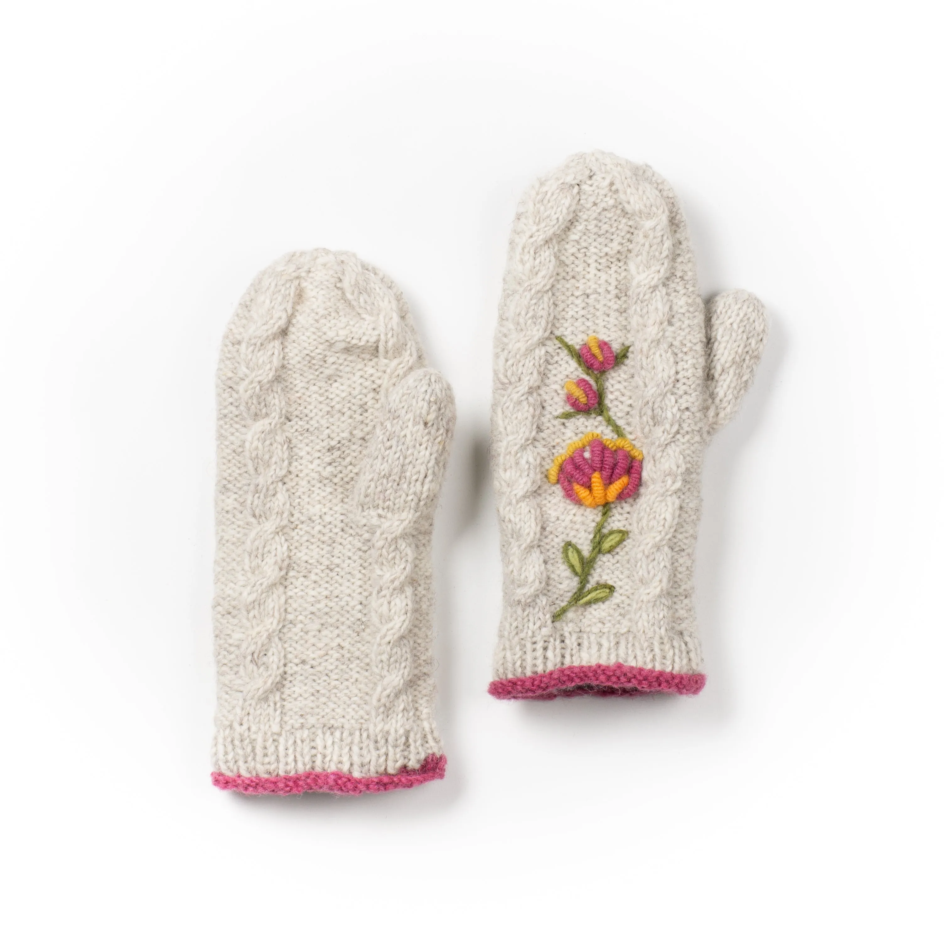 Blooms Mittens