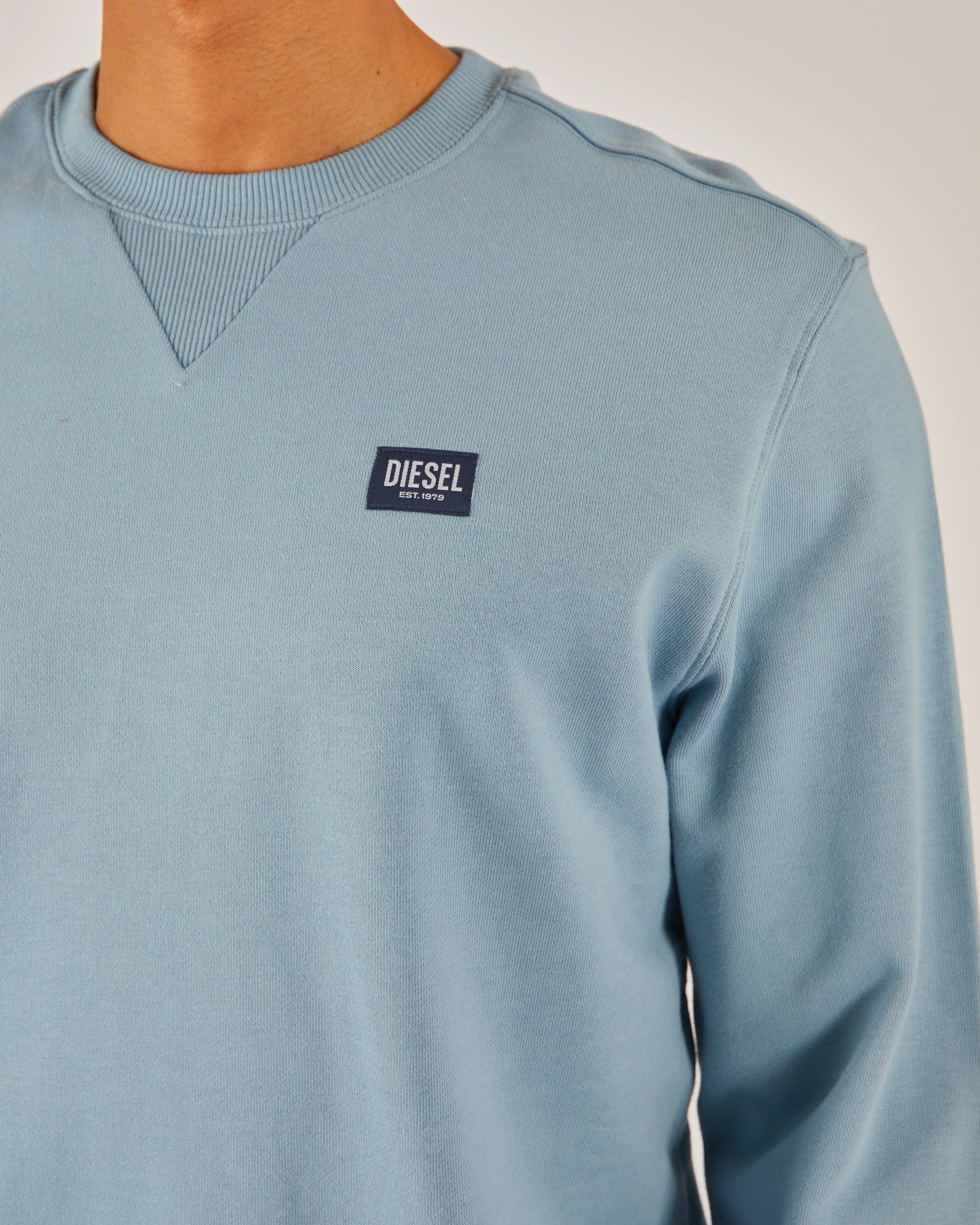 Brandon Sweatshirt Pebble Blue