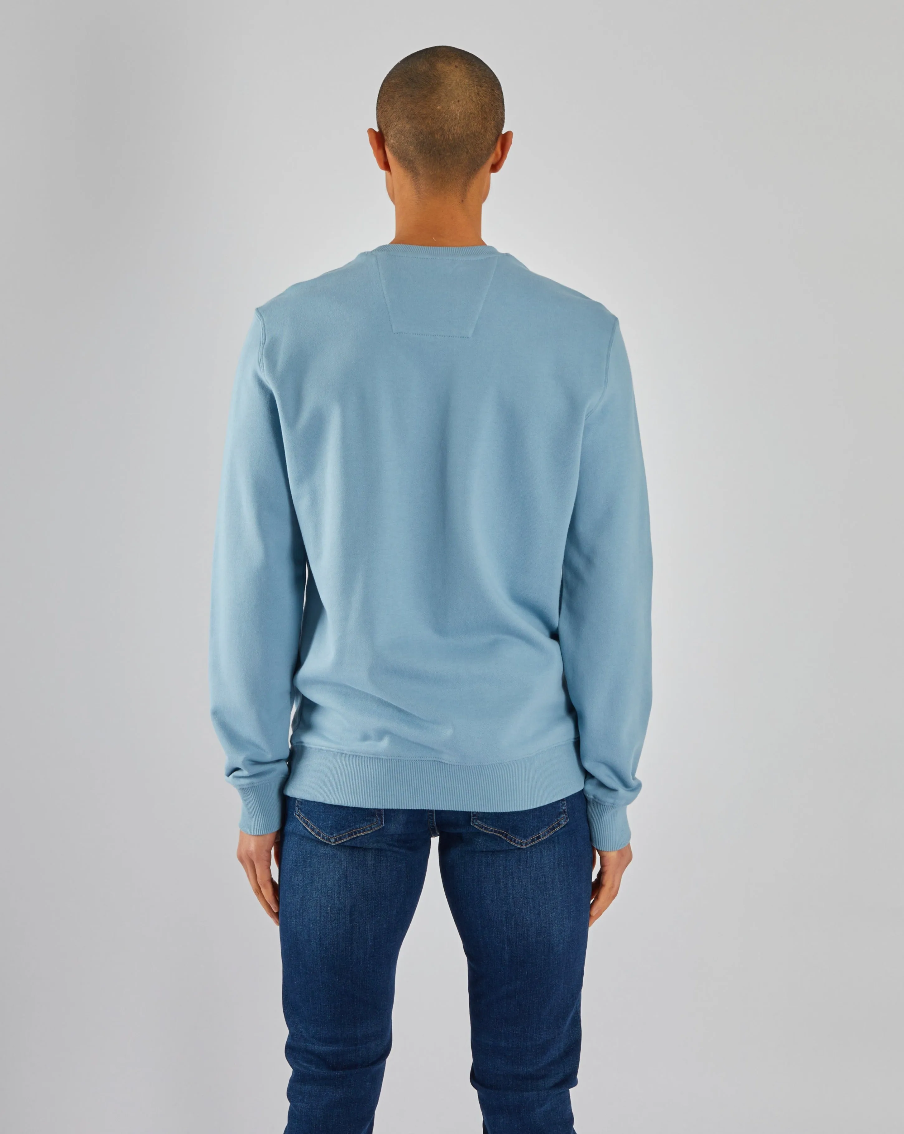 Brandon Sweatshirt Pebble Blue