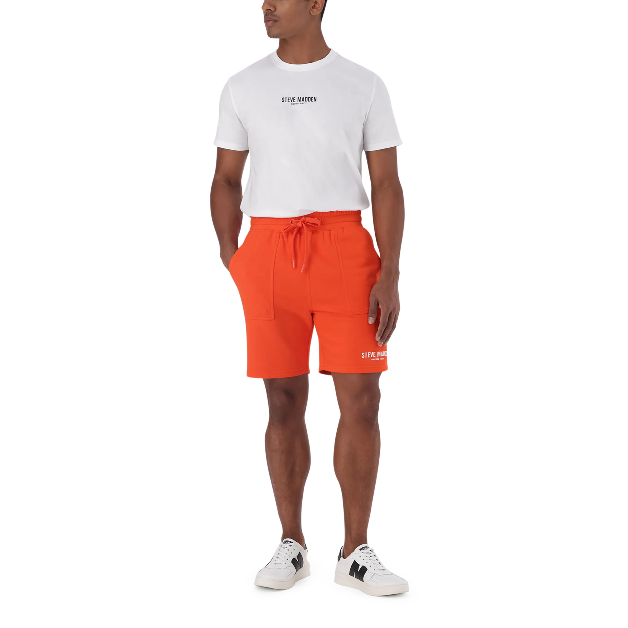 BRODY TANGERINE JOGGER SHORTS