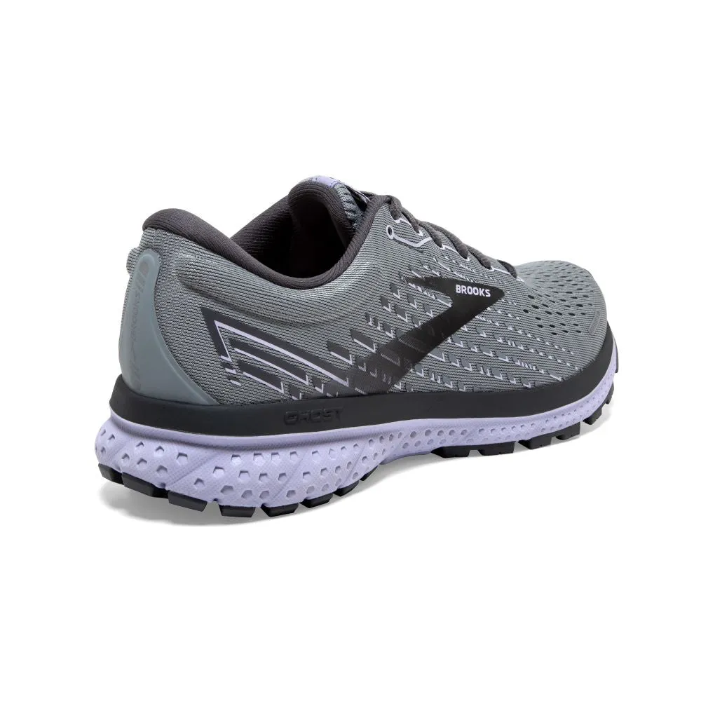 'Brooks' Women's Ghost 13 - Grey / Blackened Pearl / Purple