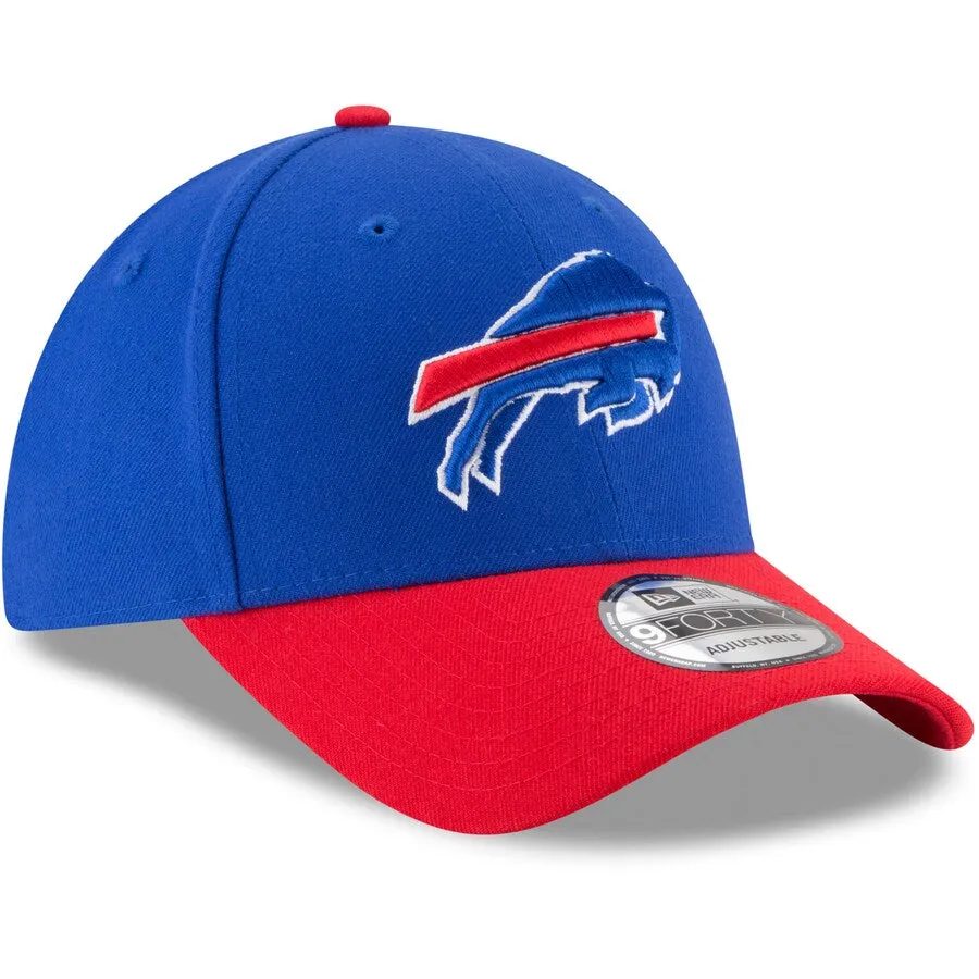 Buffalo Bills New Era Men's Red Blue The League 9Forty NFL Football Adjustable Hat