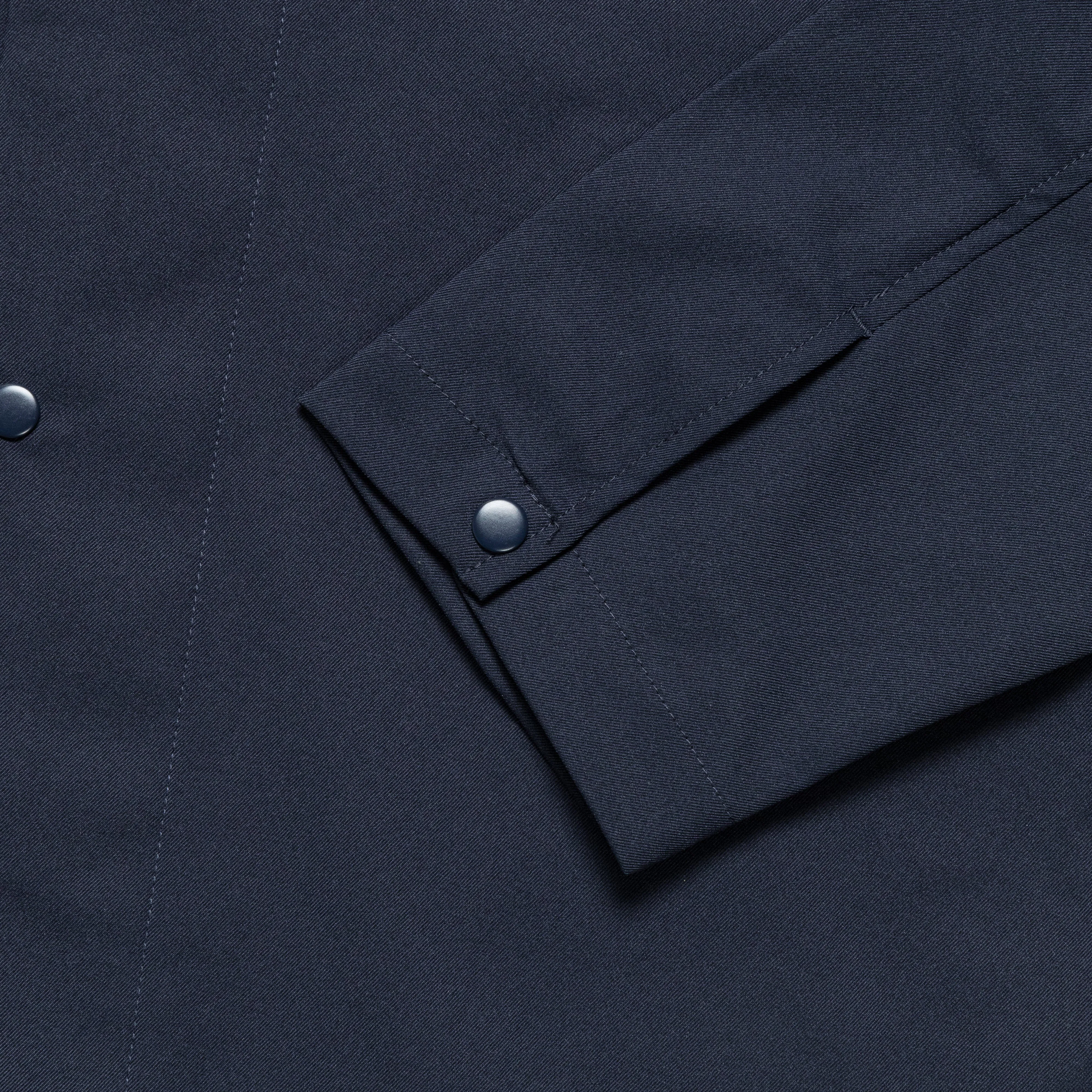 Carsten Solotex Twill LS Shirt - Dark Navy