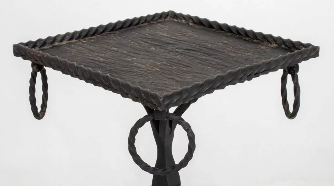 Cast Iron Garden Plant Stand Table