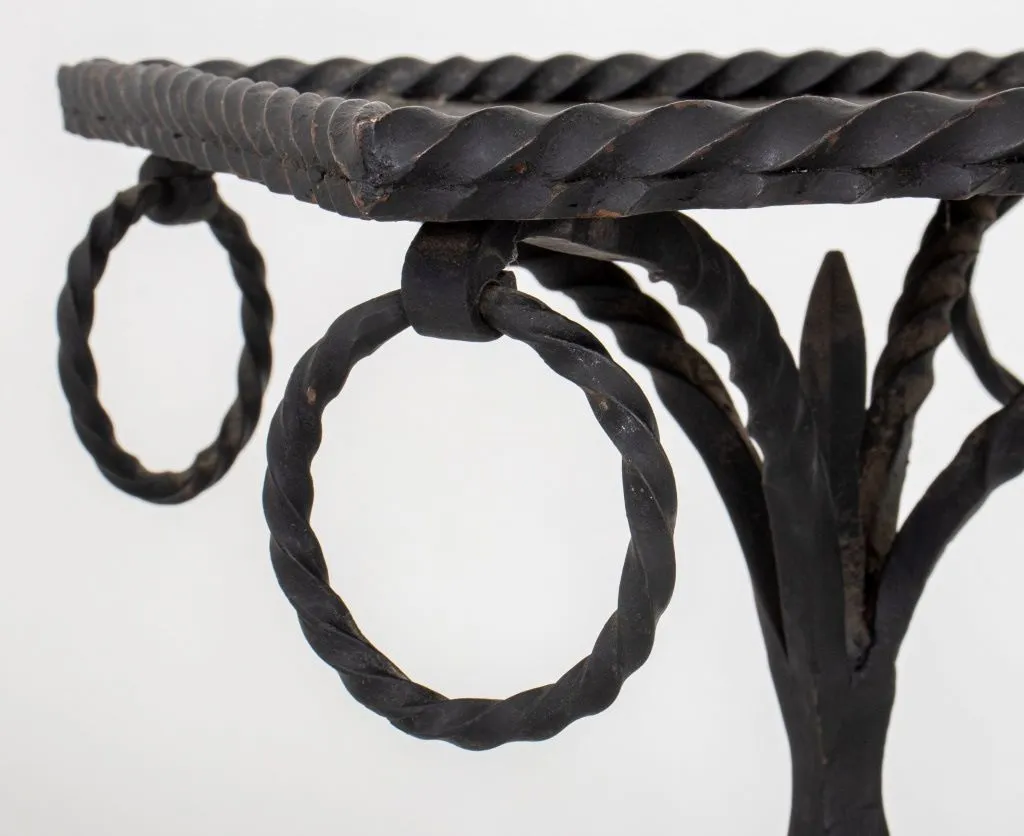 Cast Iron Garden Plant Stand Table