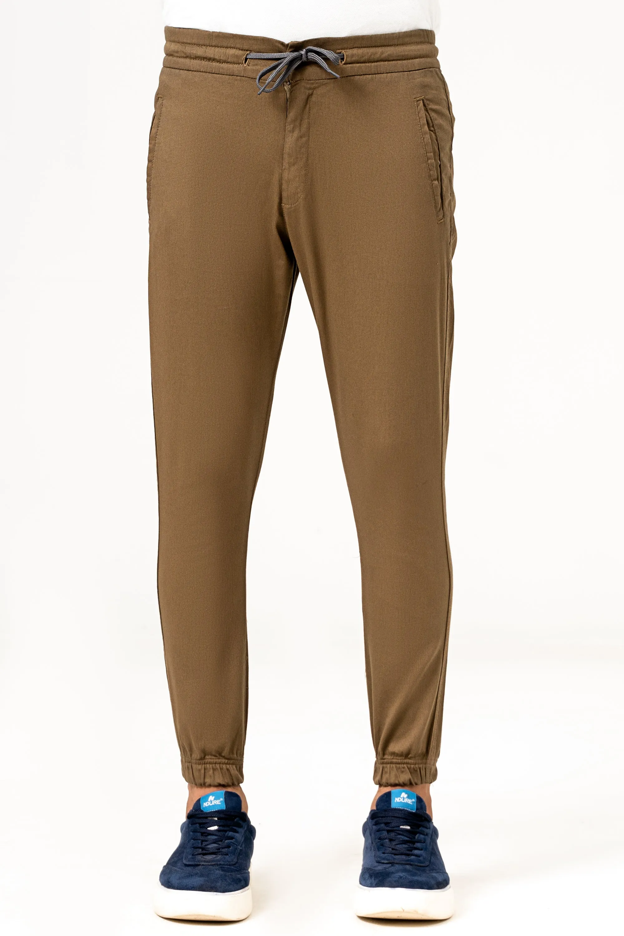 CASUAL JOGGER TROUSER  KHAKI