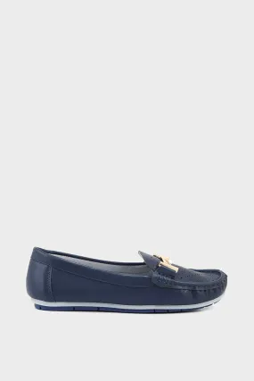 Casual Moccasin I41454-Navy