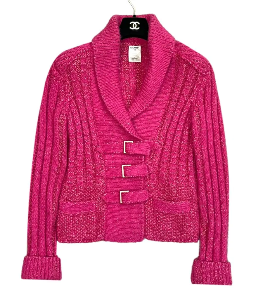 Chanel Paris Moscow Mohair & Wool Cardi/Jacket. Size 38FR