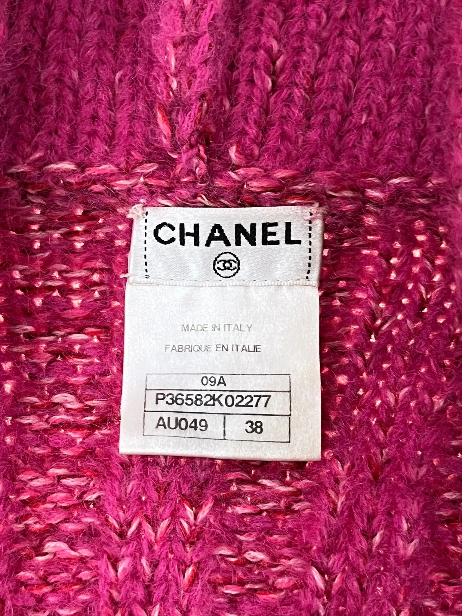 Chanel Paris Moscow Mohair & Wool Cardi/Jacket. Size 38FR