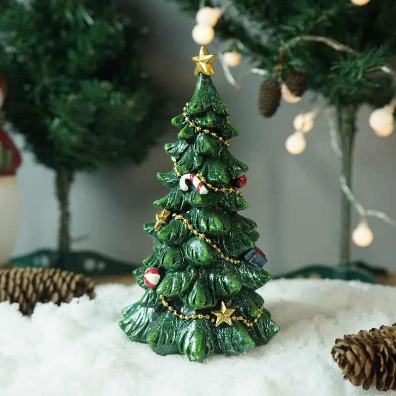 Christmas Tree Resin Wonderland Figurine