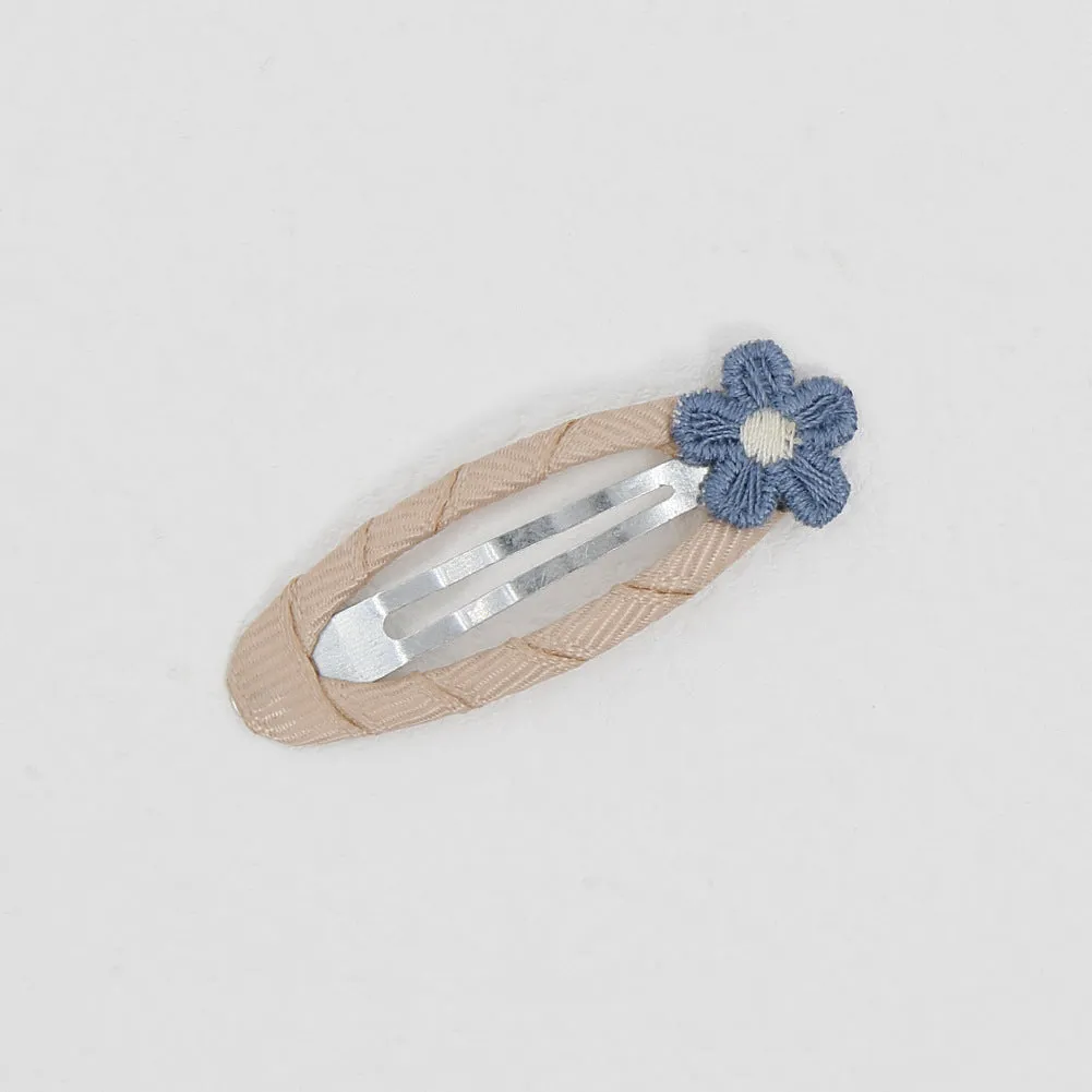 Cotton Small Daisy Fabric Hairpin Baby Side Clip Hairpin