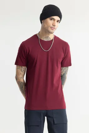 EasyEssentials Maroon T-Shirt