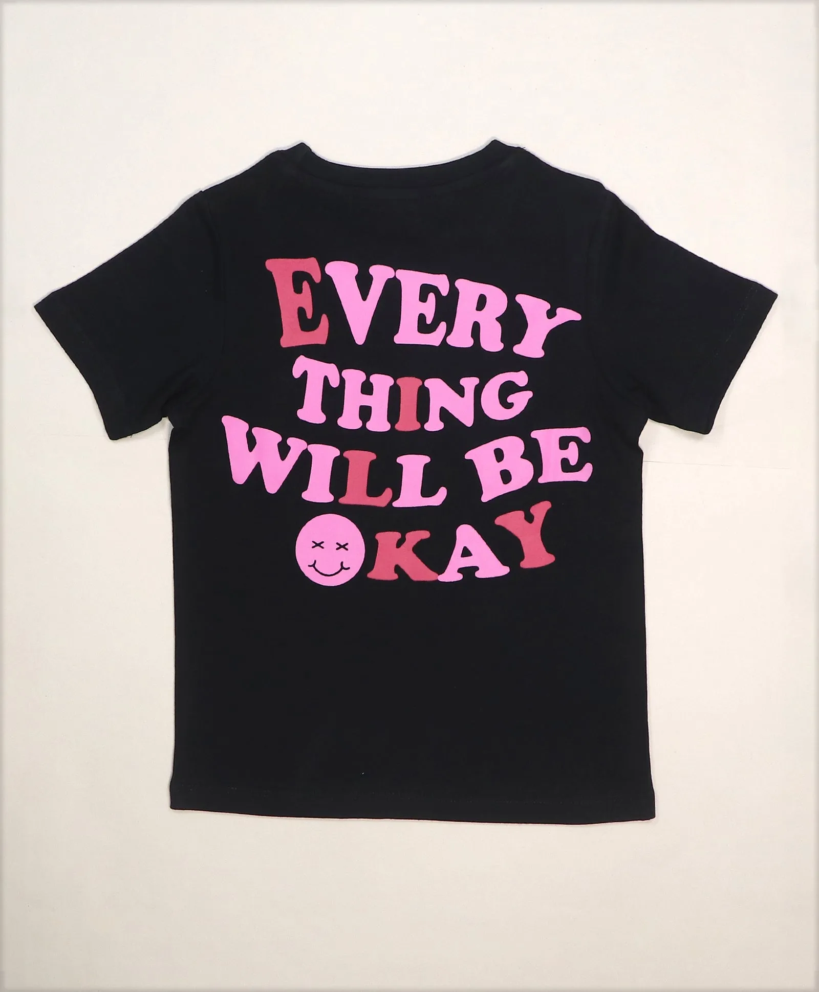 Every Thing Will Be Okay Kids Half Sleeves T-Shirt & Lounge Pants Set