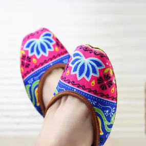 Firuz Shoes Pakistani Truck Art Khussa FIR09