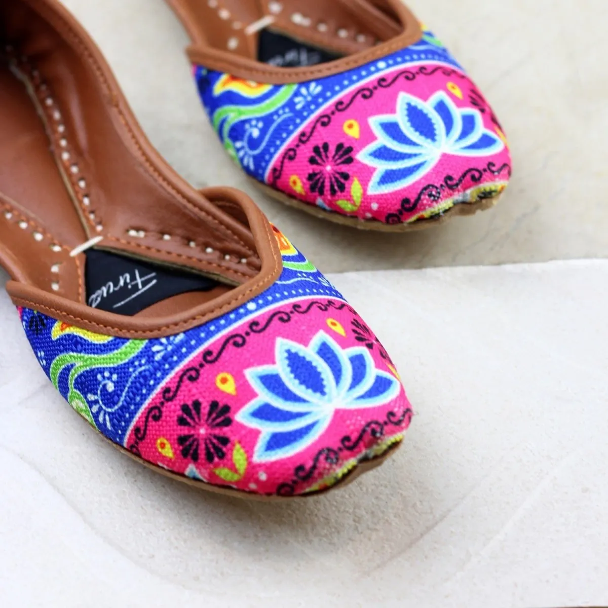 Firuz Shoes Pakistani Truck Art Khussa FIR09