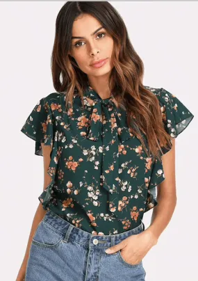 FLORAL CASCADE SLEEVE