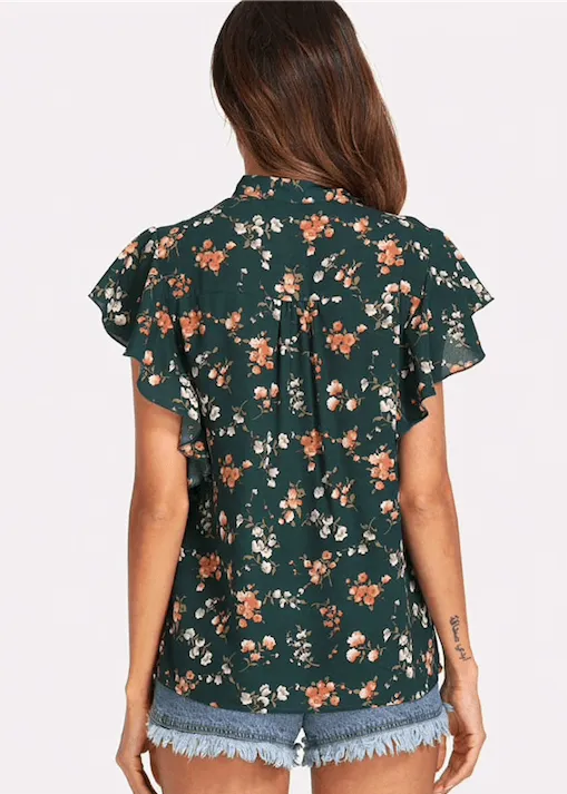 FLORAL CASCADE SLEEVE