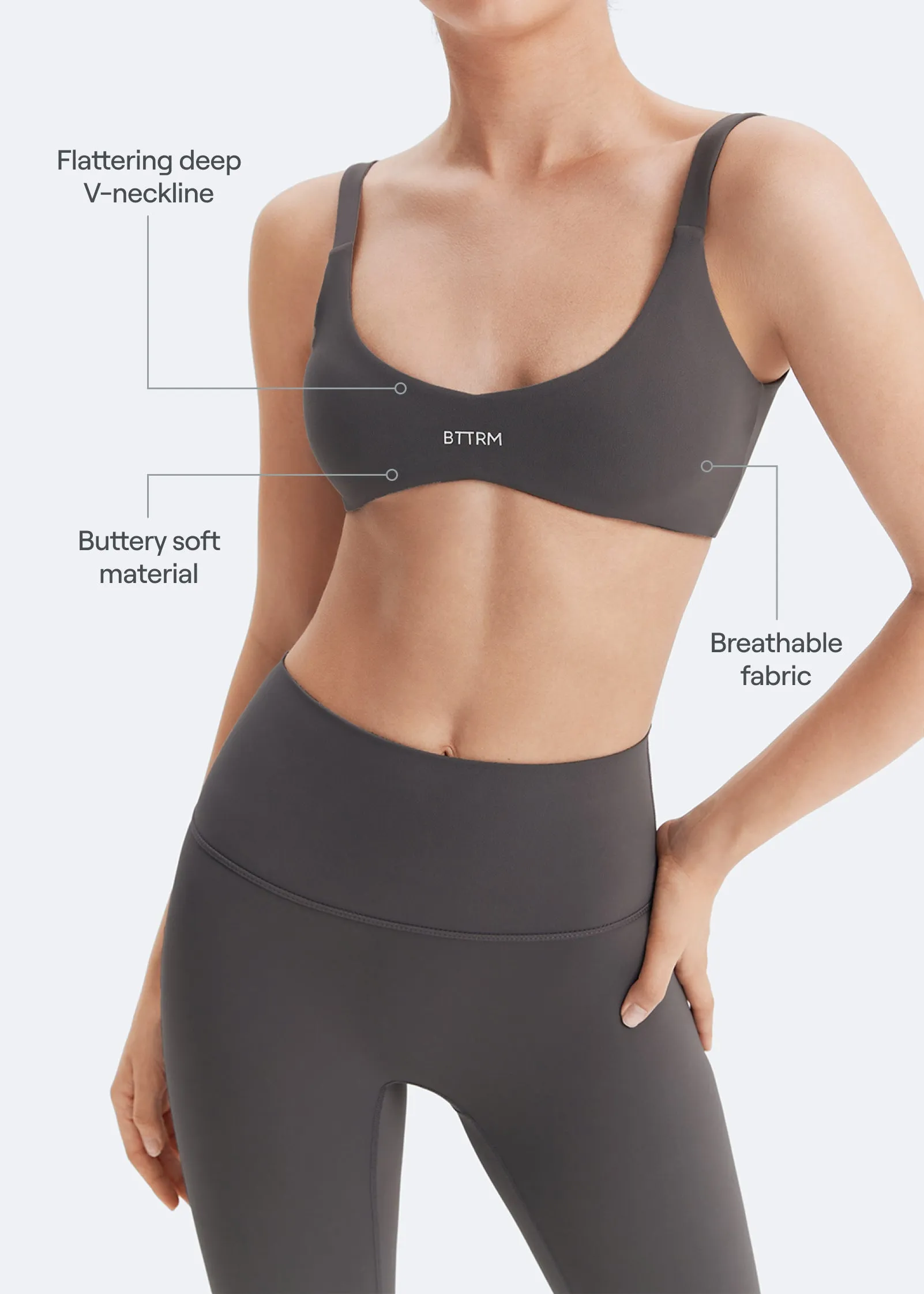 Form-Fitting Sports Bra