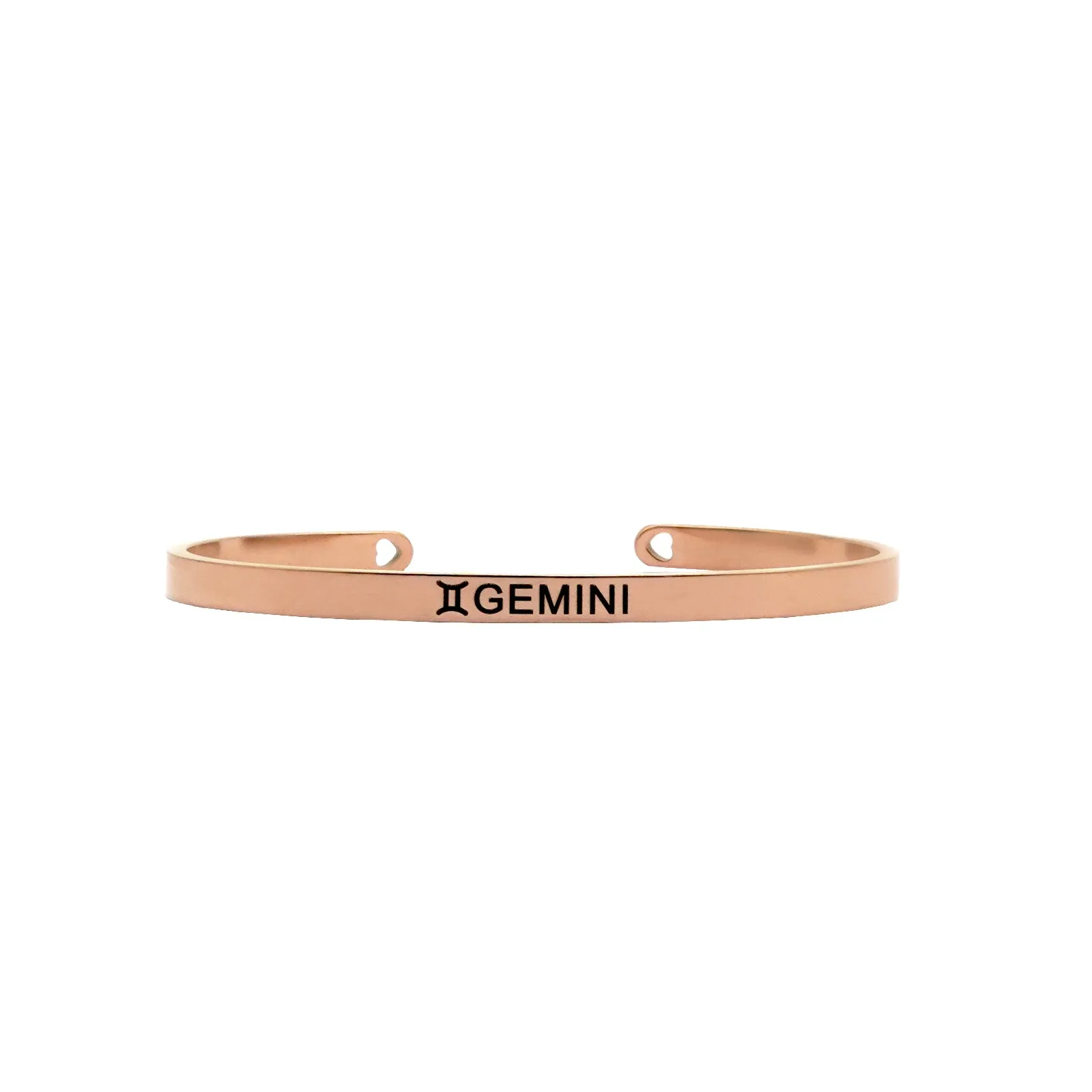 Gemini Rosegold Zodiac Band