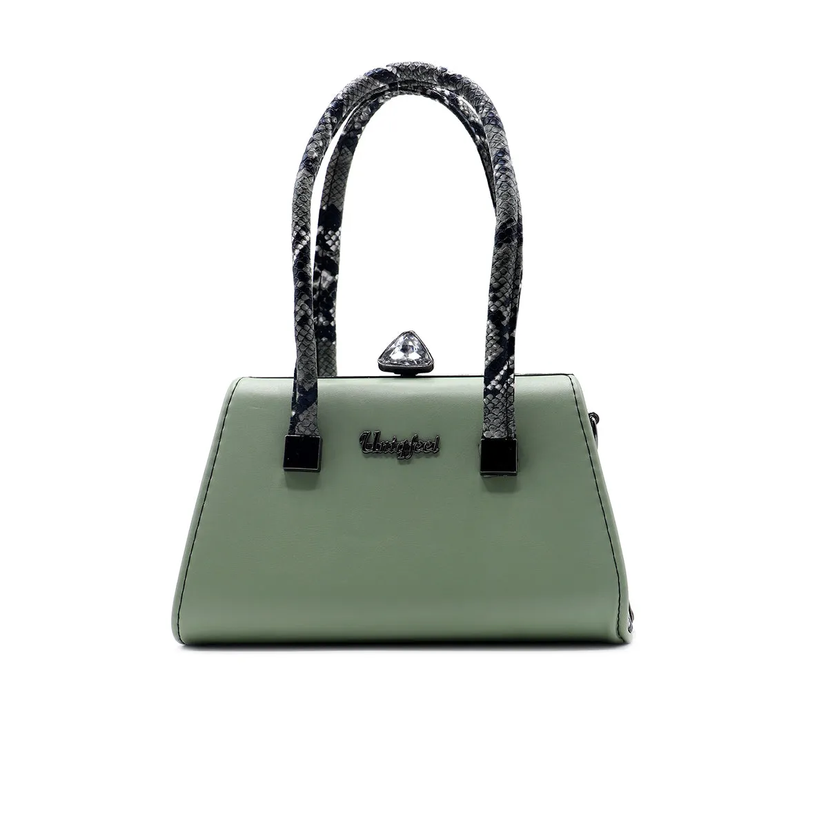 Green Casual Hand Bag P00P01080