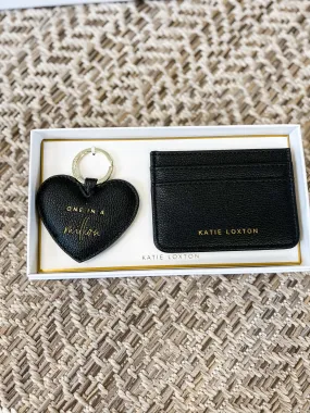 Heart Keyring & Card Holder Set - One in a Million