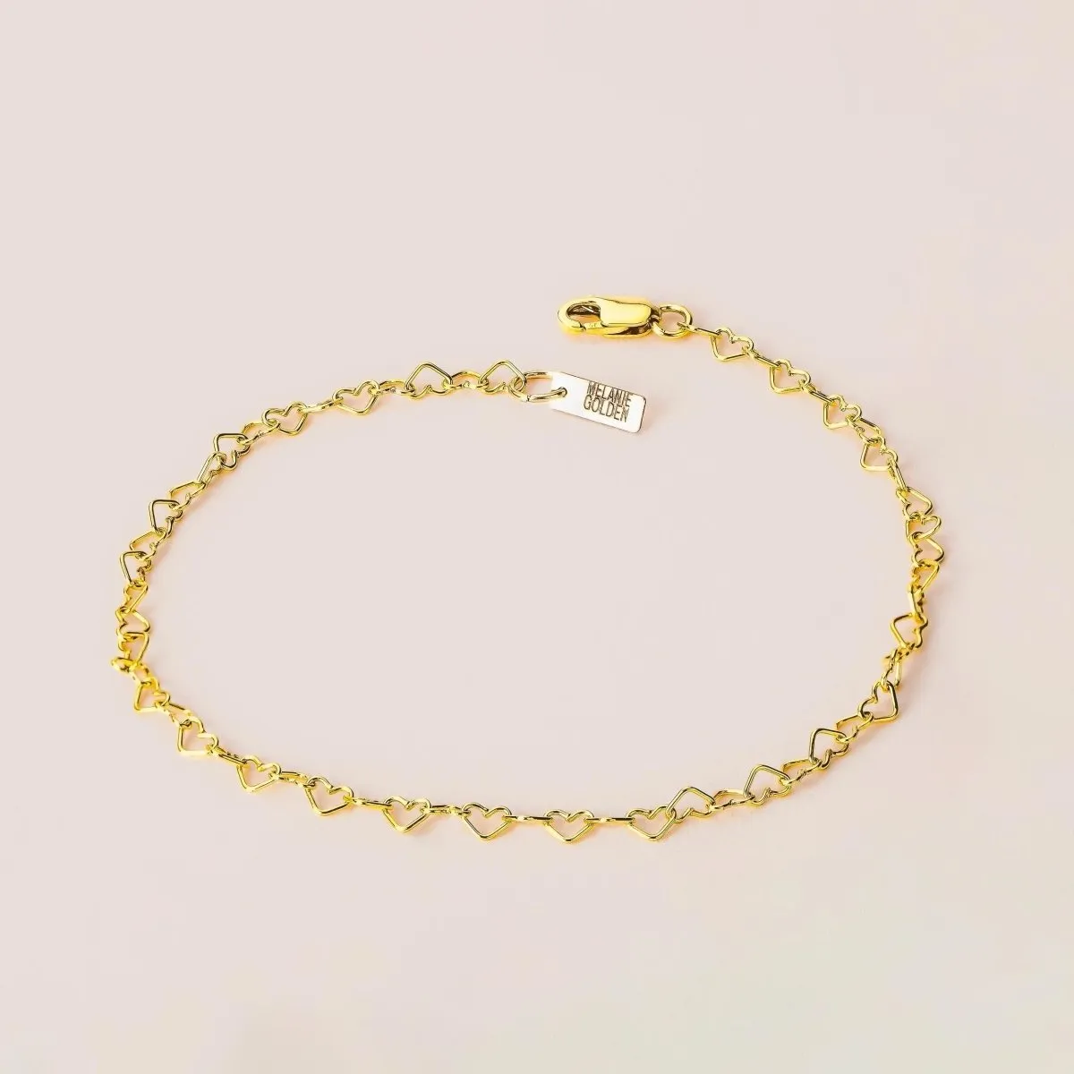 Heart Link Chain Bracelet