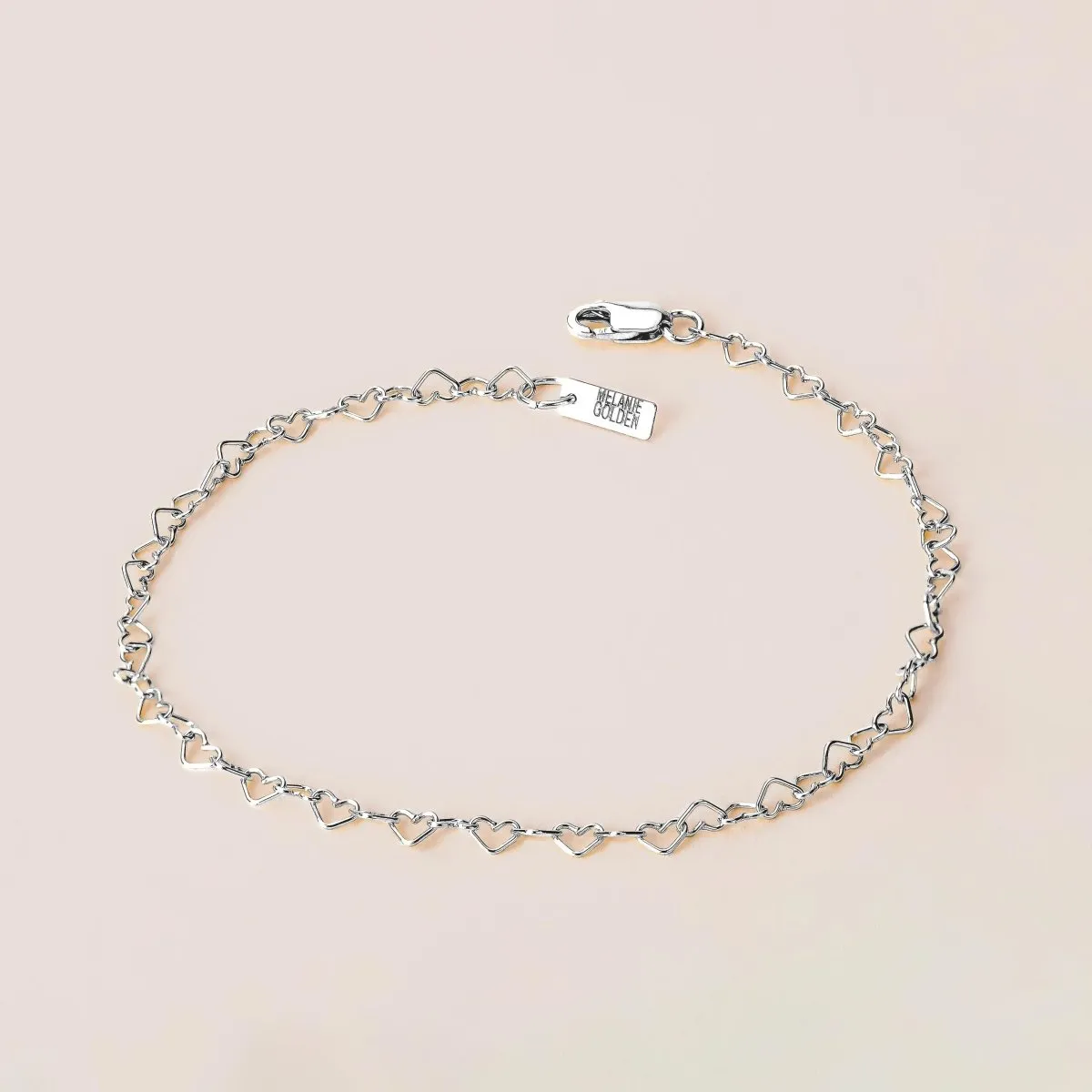 Heart Link Chain Bracelet